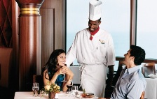 As refeições a bordo